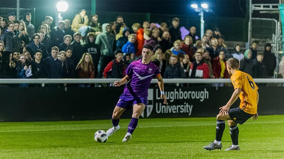 Players on the pitch